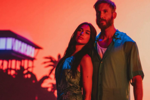Calvin Harris, Dua Lipa et Young Thug - © Conor McDonnell