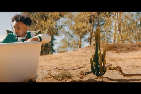 LauCarré - Clip Si mon cœur passe l'hiver - Capture YouTube