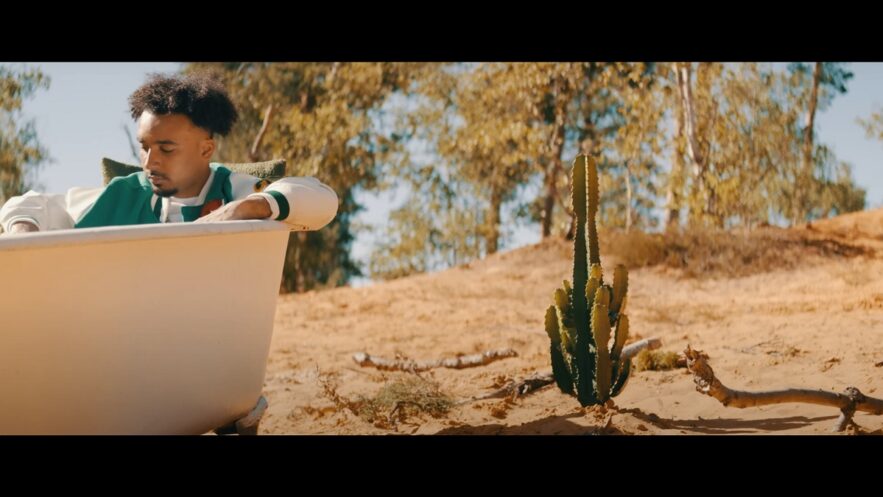 LauCarré - Clip Si mon cœur passe l'hiver - Capture YouTube