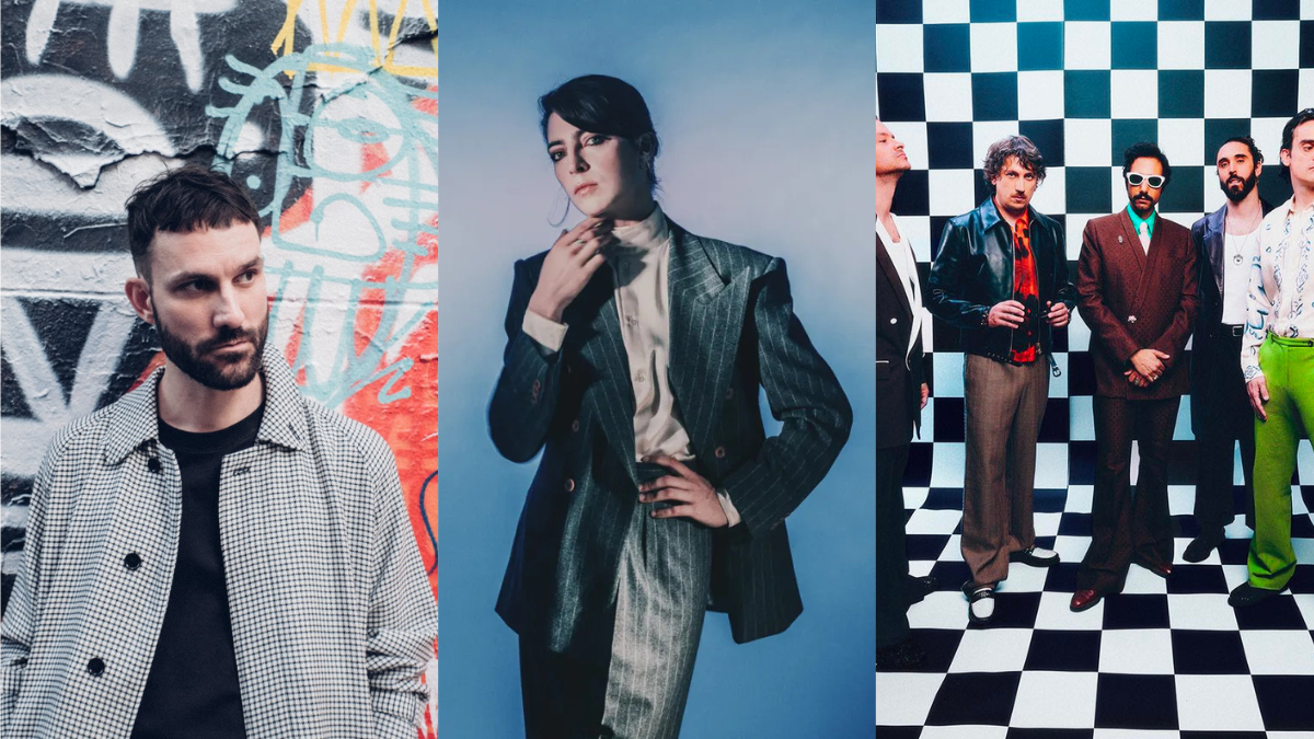 Nino Vella, Flora Fishbach et Feu! Chatterton - © Bastien Burger, Yann Morrison, DR