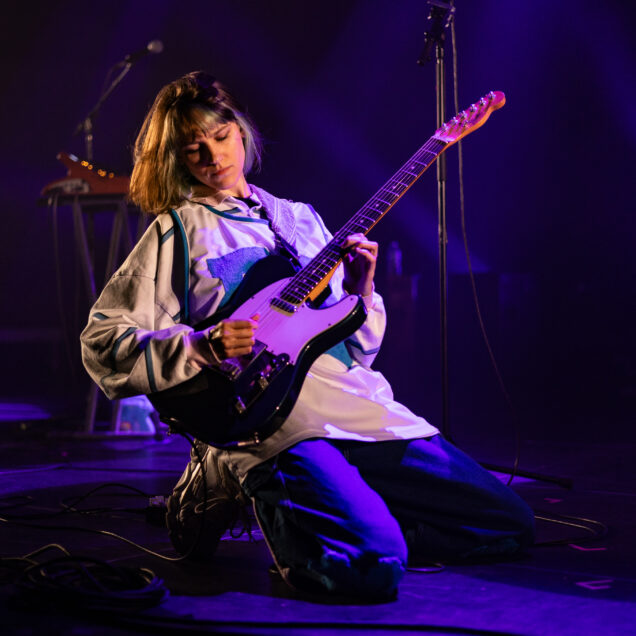 photo en concert de Bleu Berline au cross roads festival